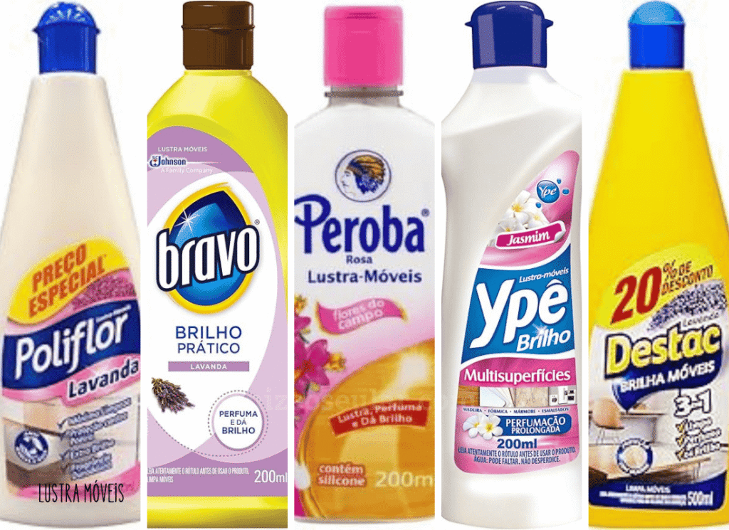 marcas de lustra móveis